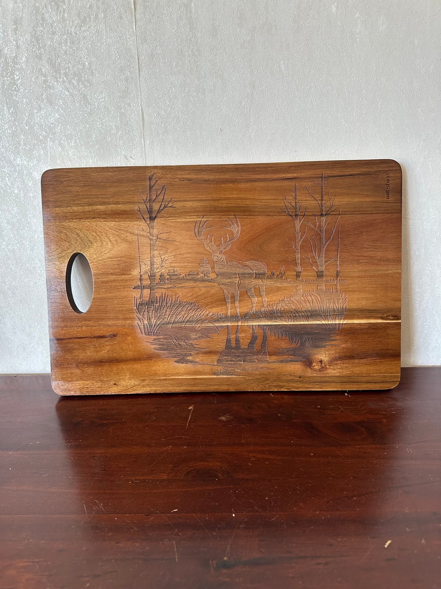 Acacia Chopping Board - Large - Laser Wood Designs