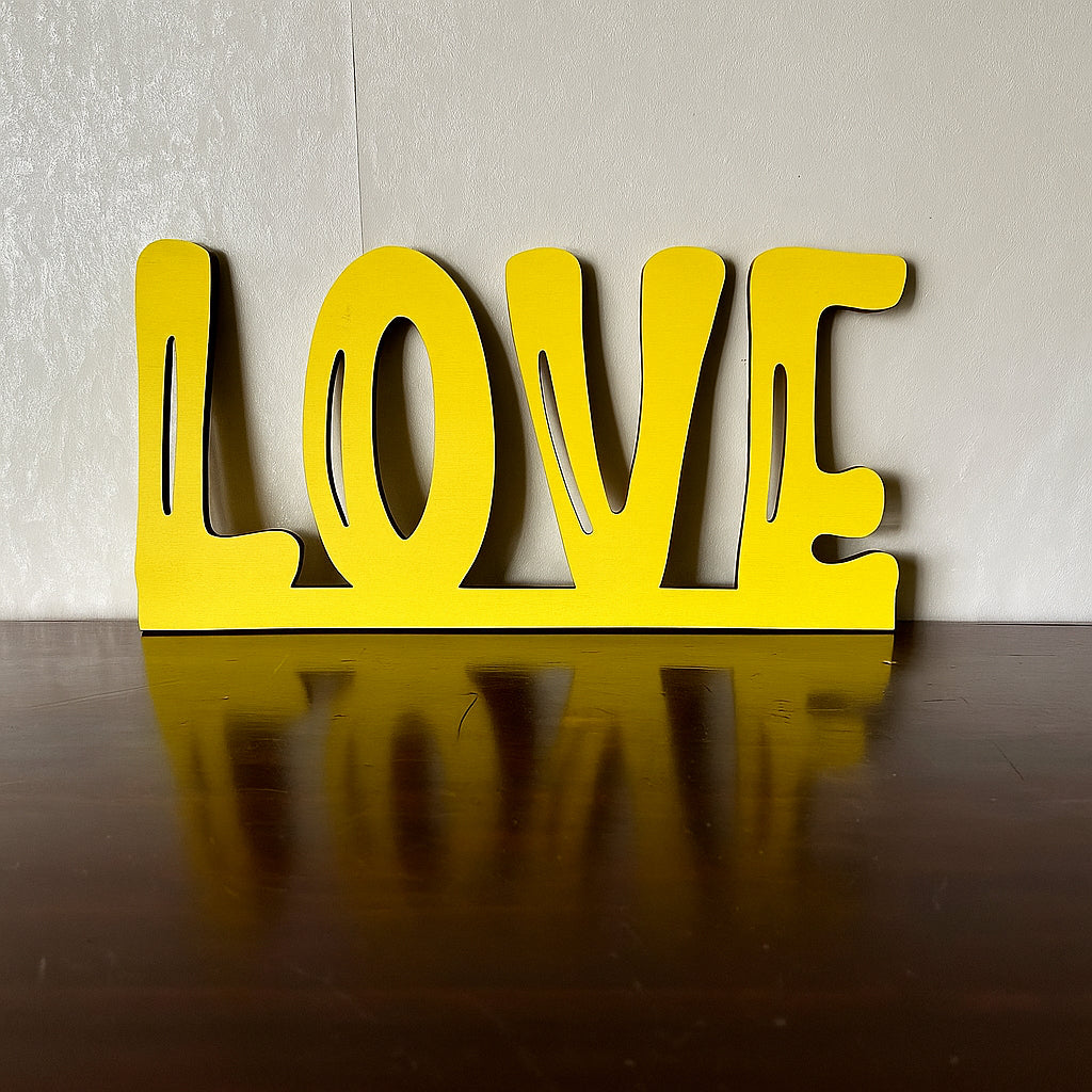 LOVE Sign - Laser Wood Designs