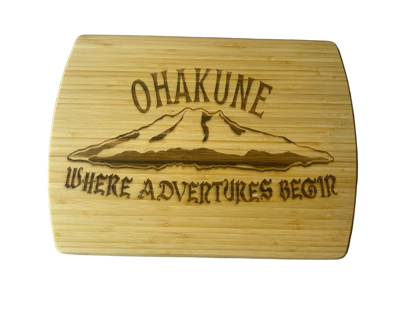 Ohakune Chopping Board - Laser Wood Designs