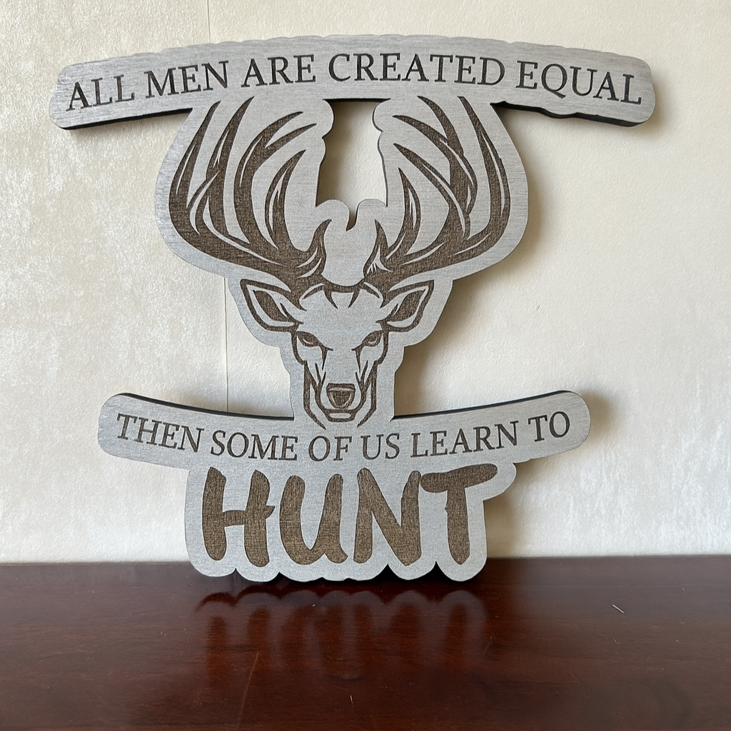 Born to Hunt - Laser Wood Designs