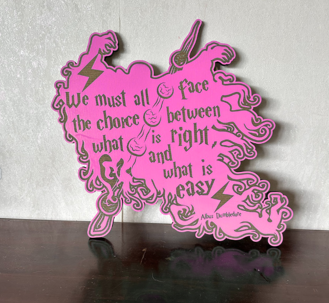 Choices - Laser Wood Designs