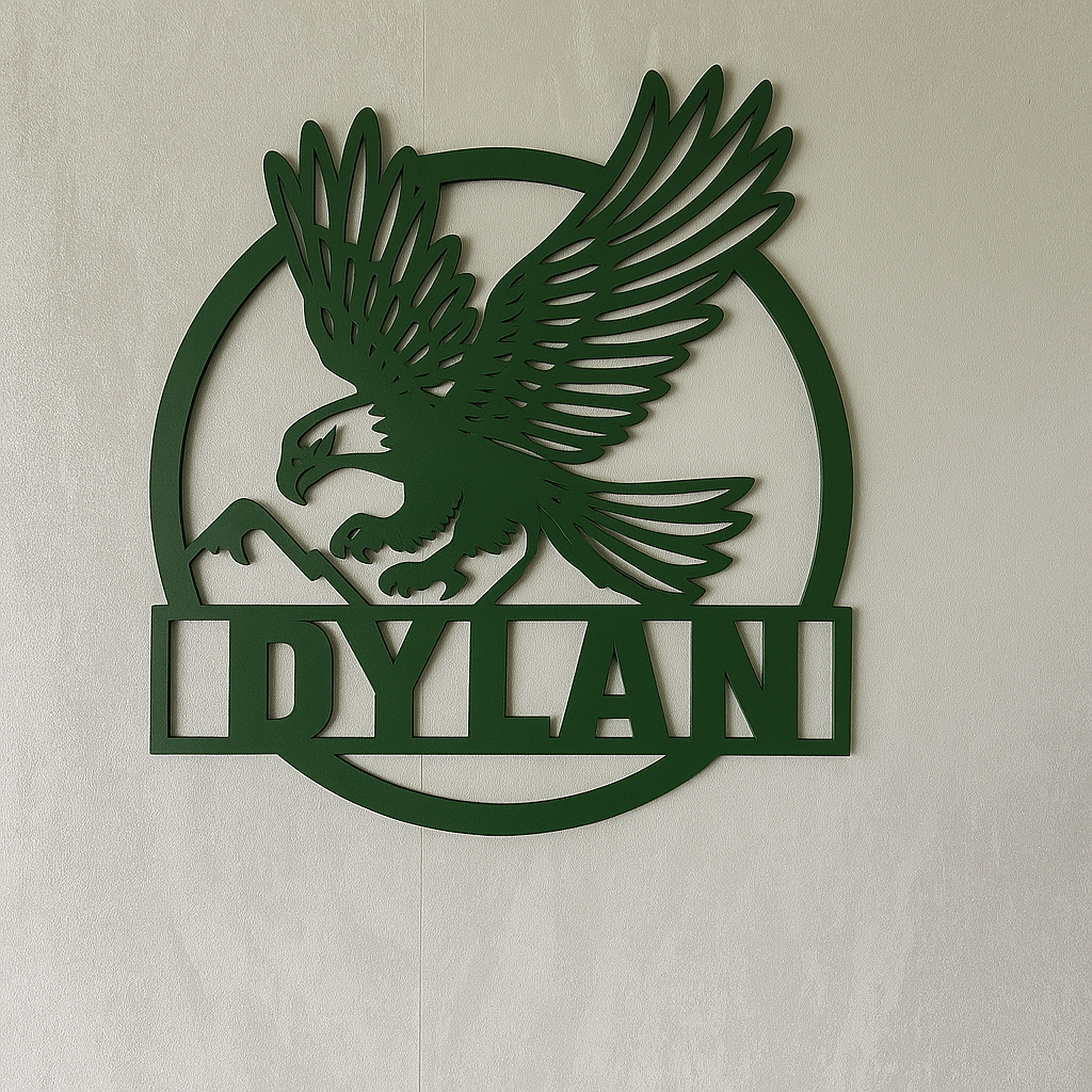 Eagle Design Name - Laser Wood Designs