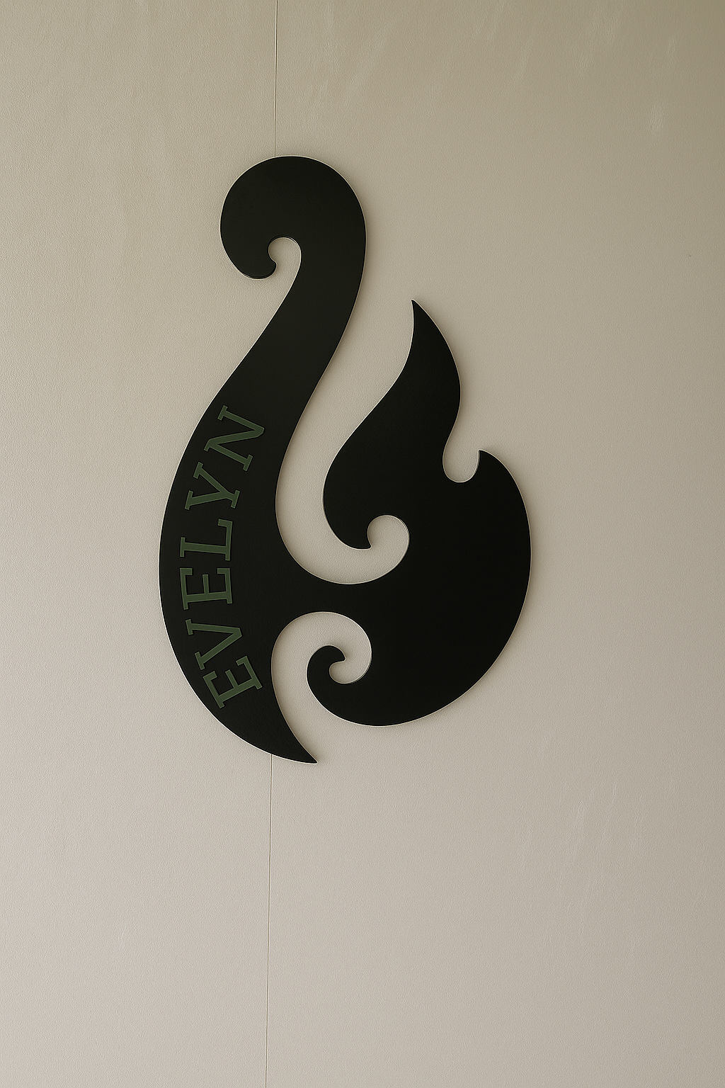 Maori Hook Design - Laser Wood Designs