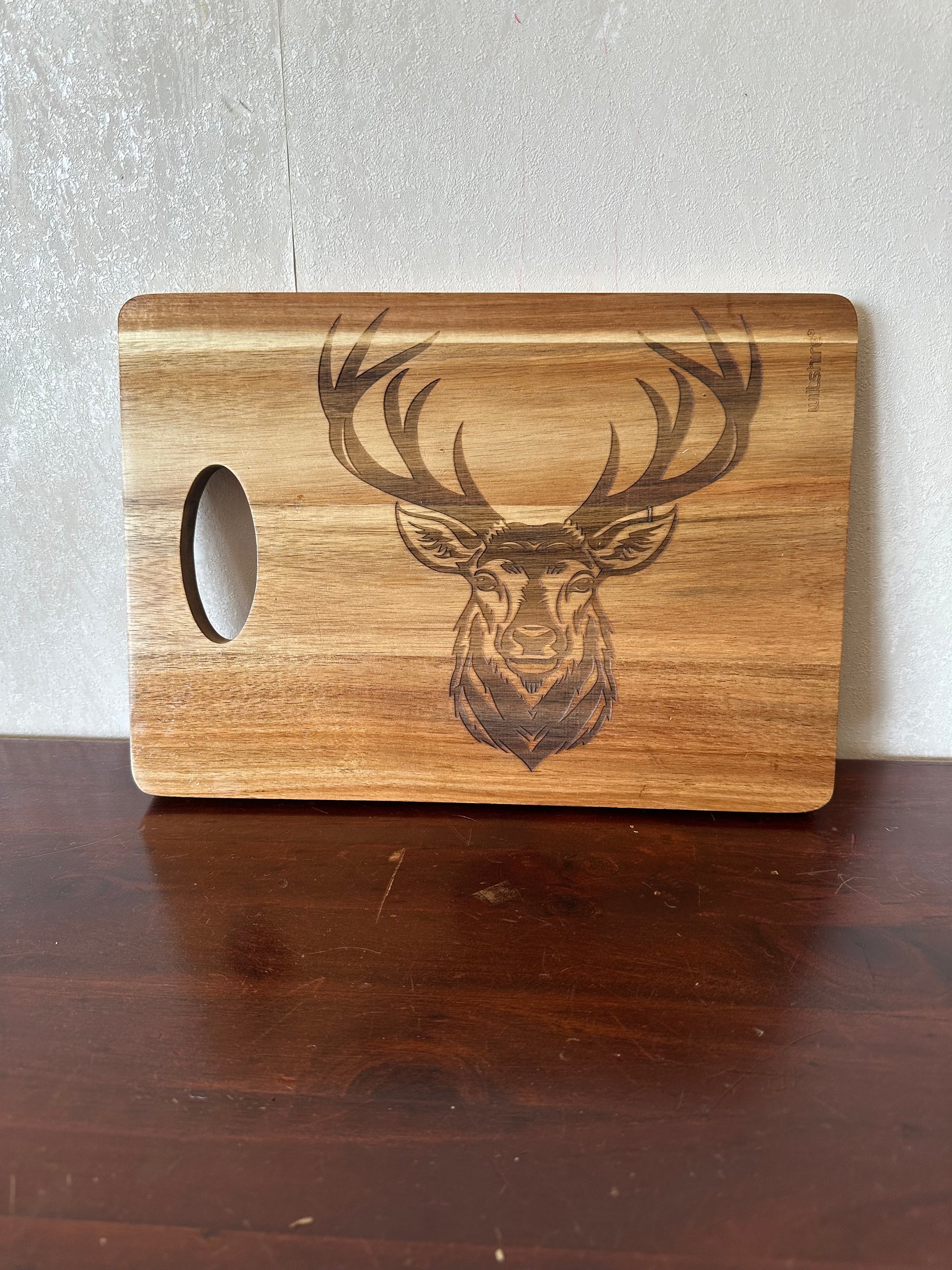 Acacia Chopping Board - Small - Laser Wood Designs