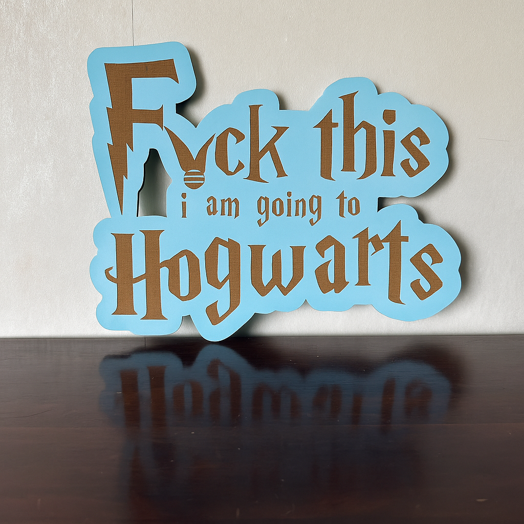 Hogwarts - Laser Wood Designs