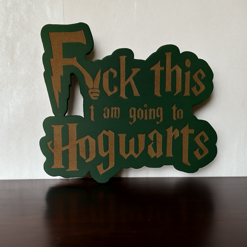 Hogwarts - Laser Wood Designs