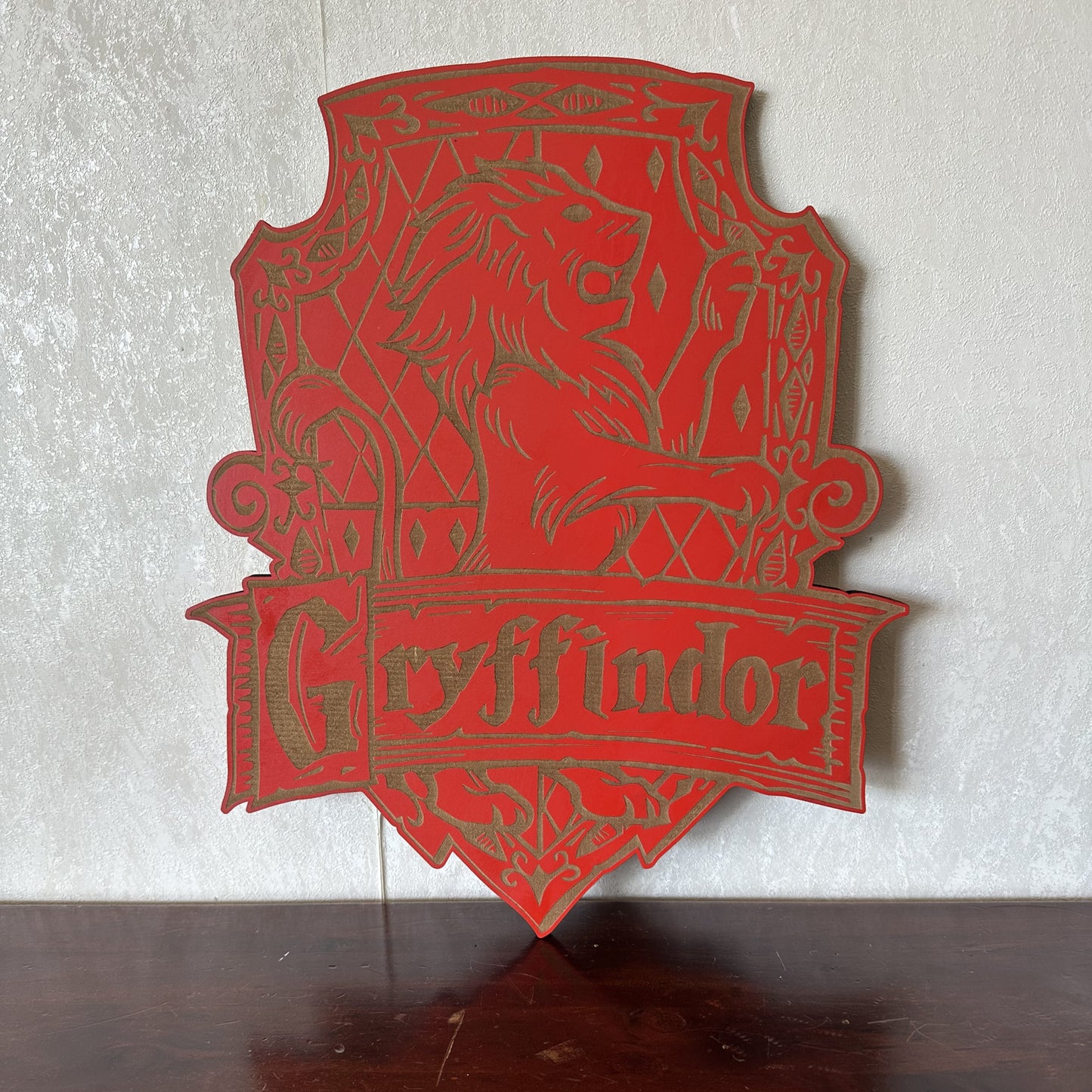 Wizard House Plaque - Style 1 - Laser Wood Designs