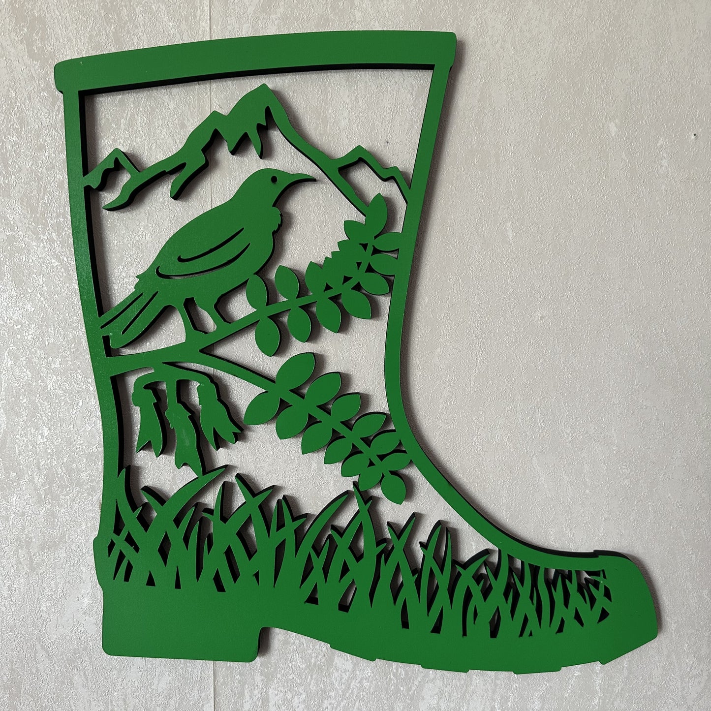 Gumboot Kiwiana - Laser Wood Designs