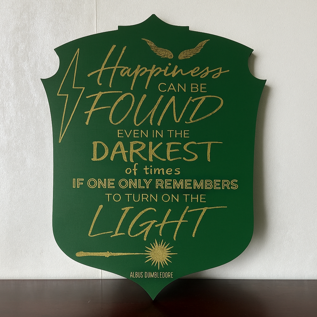 Happiness can be Found - Laser Wood Designs
