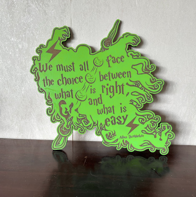 Choices - Laser Wood Designs