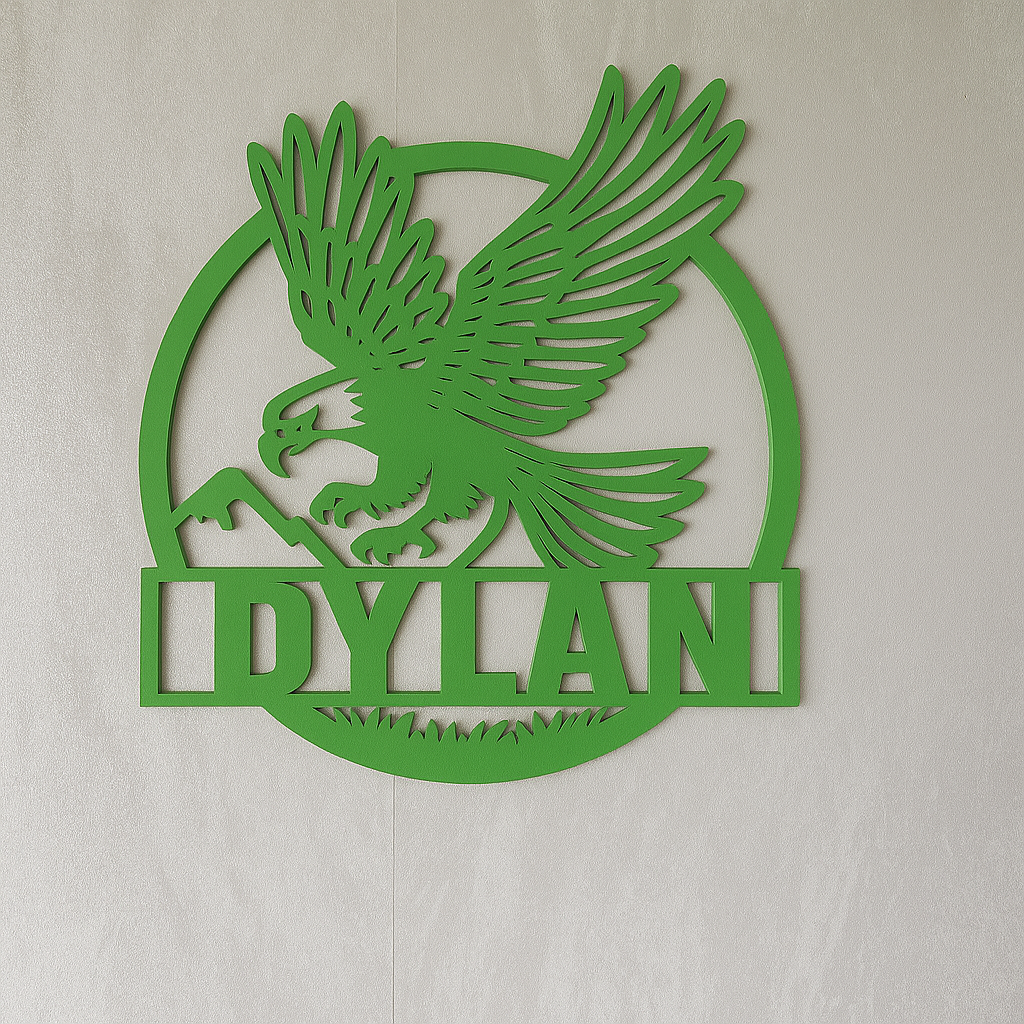 Eagle Design Name - Laser Wood Designs