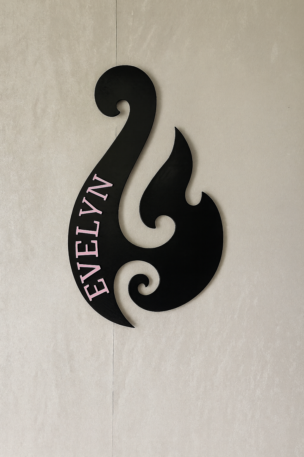 Maori Hook Design - Laser Wood Designs