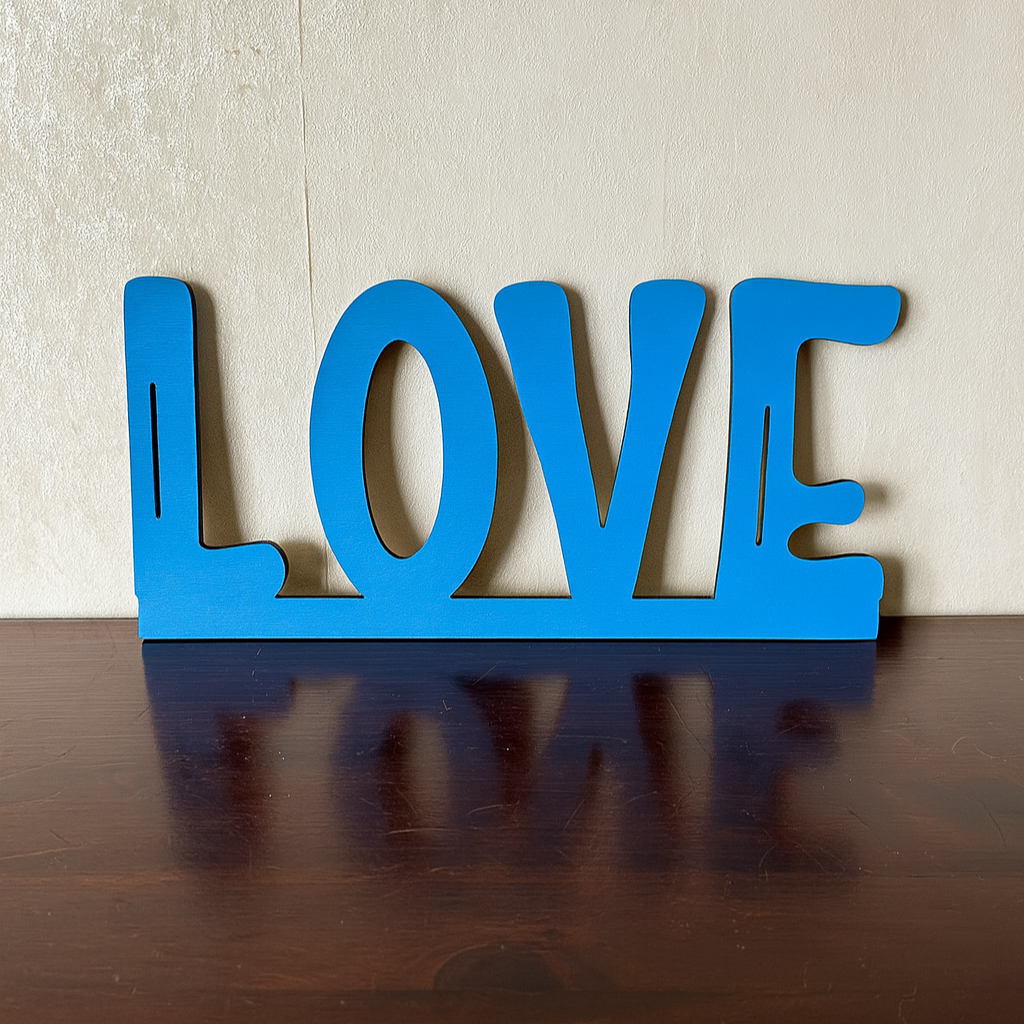 LOVE Sign - Laser Wood Designs