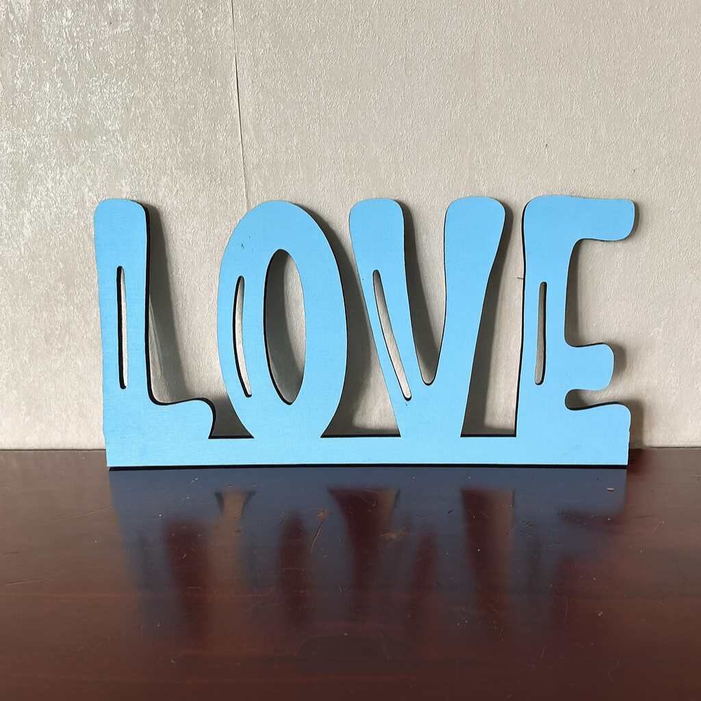 LOVE Sign - Laser Wood Designs