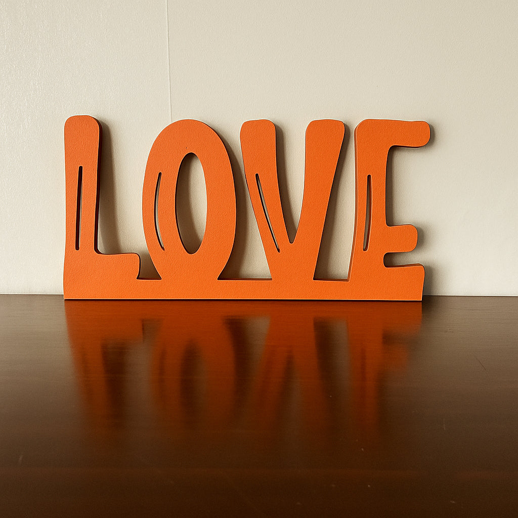 LOVE Sign - Laser Wood Designs