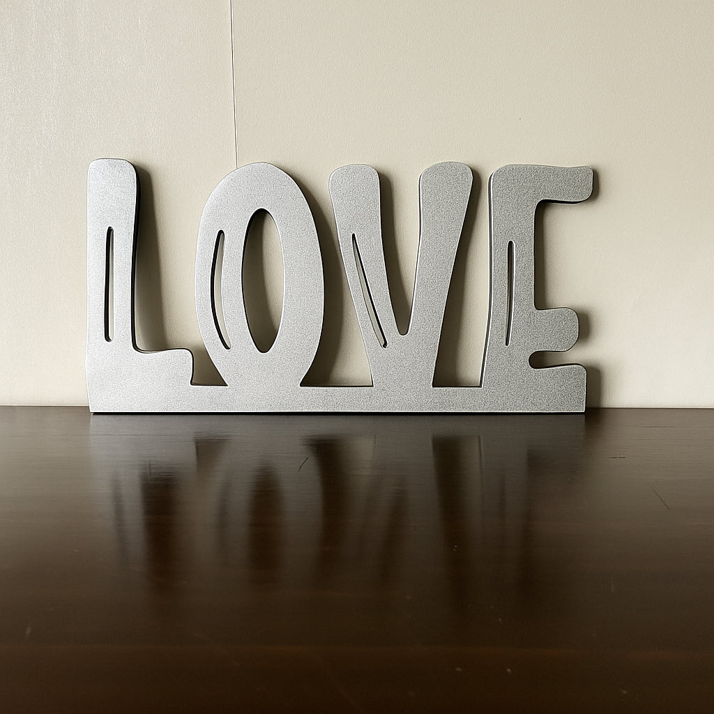 LOVE Sign - Laser Wood Designs