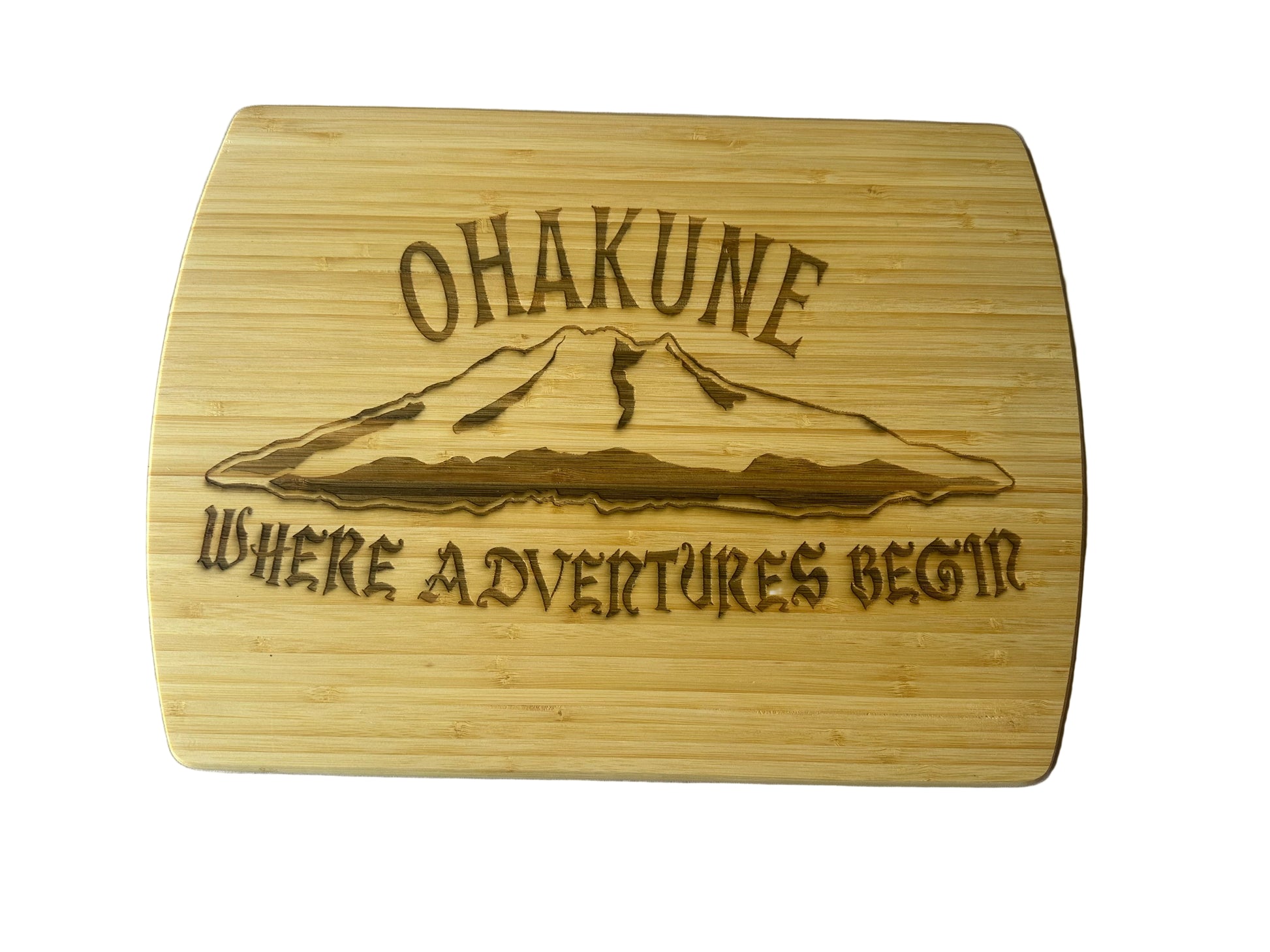 Ohakune Chopping Board - Laser Wood Designs