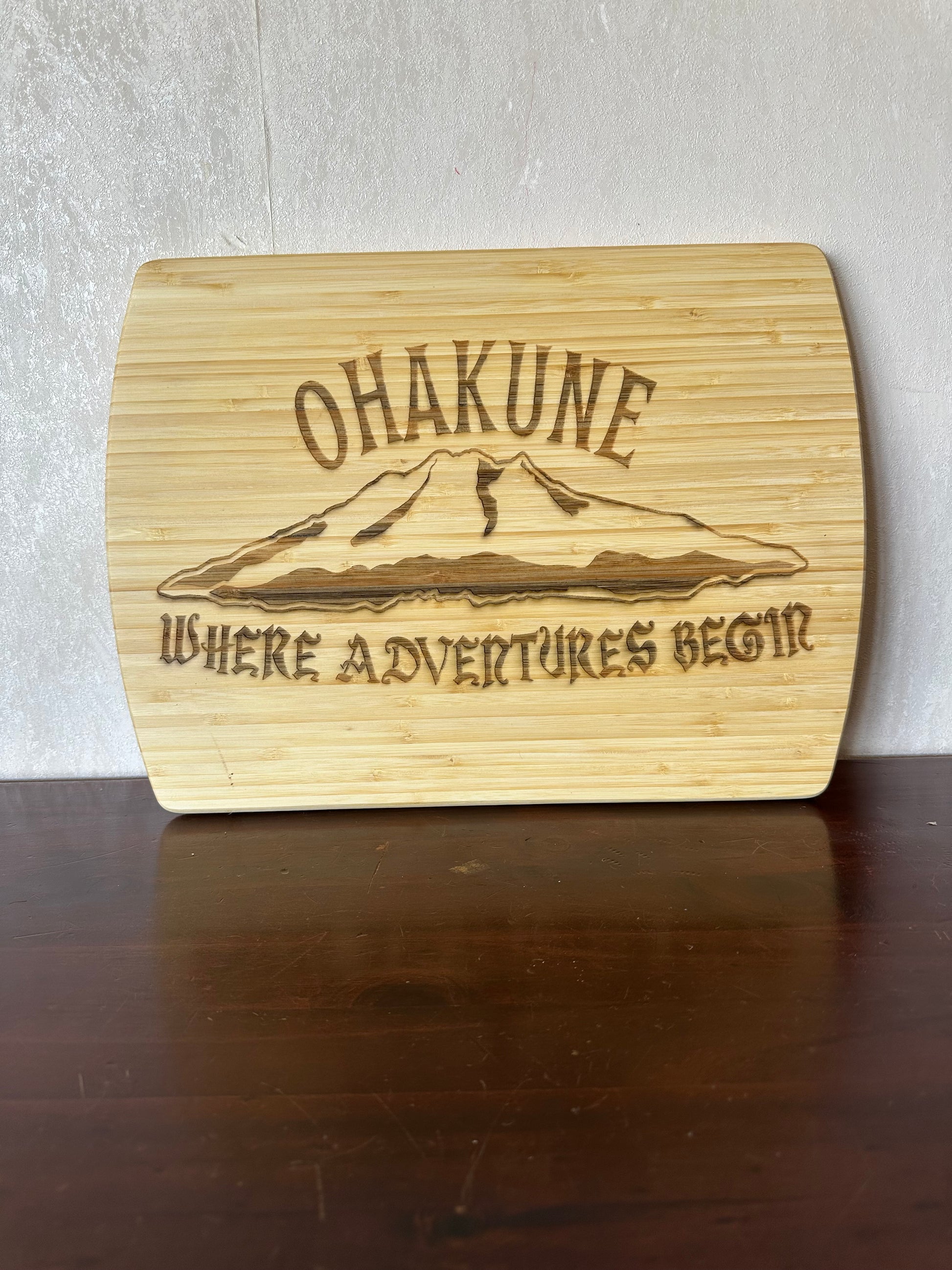 Ohakune Chopping Board - Laser Wood Designs