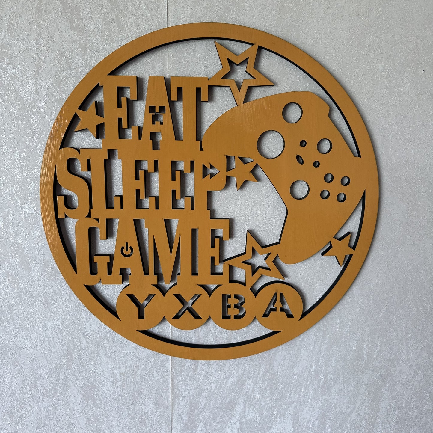 Eat Sleep Game - Laser Wood Designs