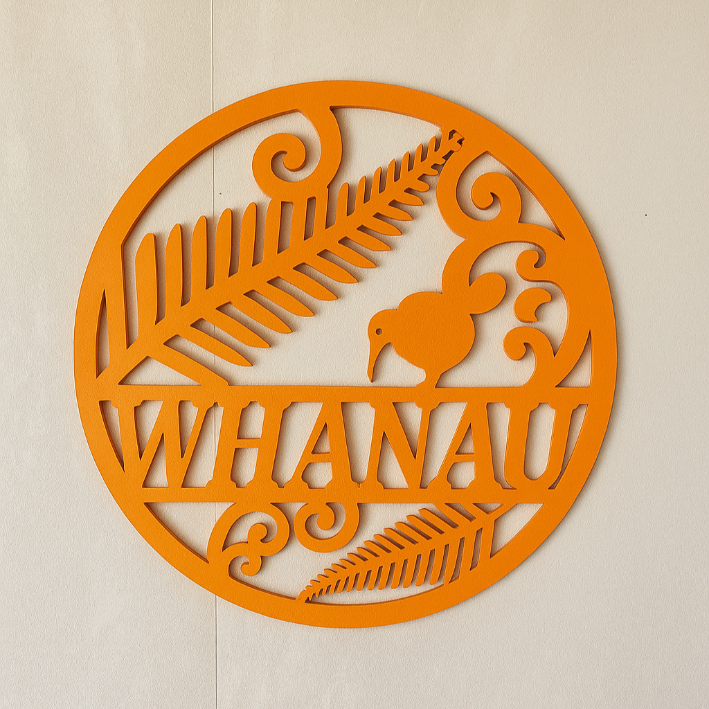 Whanau Wall Art - Laser Wood Designs