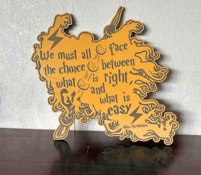 Choices - Laser Wood Designs