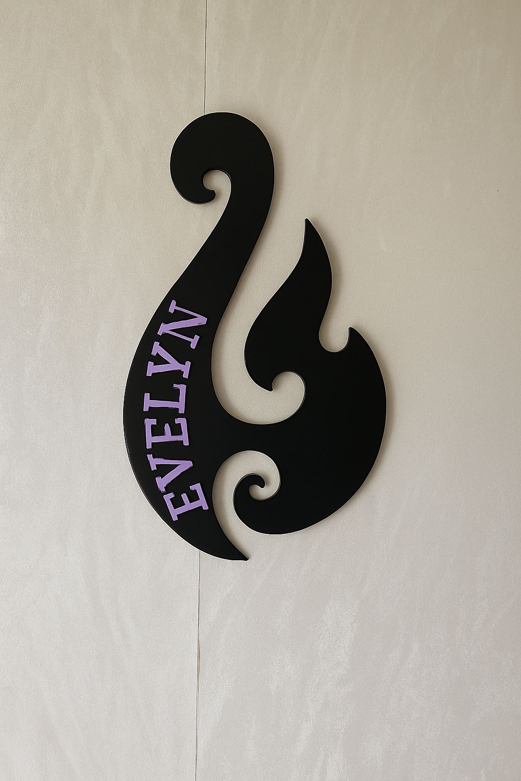 Maori Hook Design - Laser Wood Designs