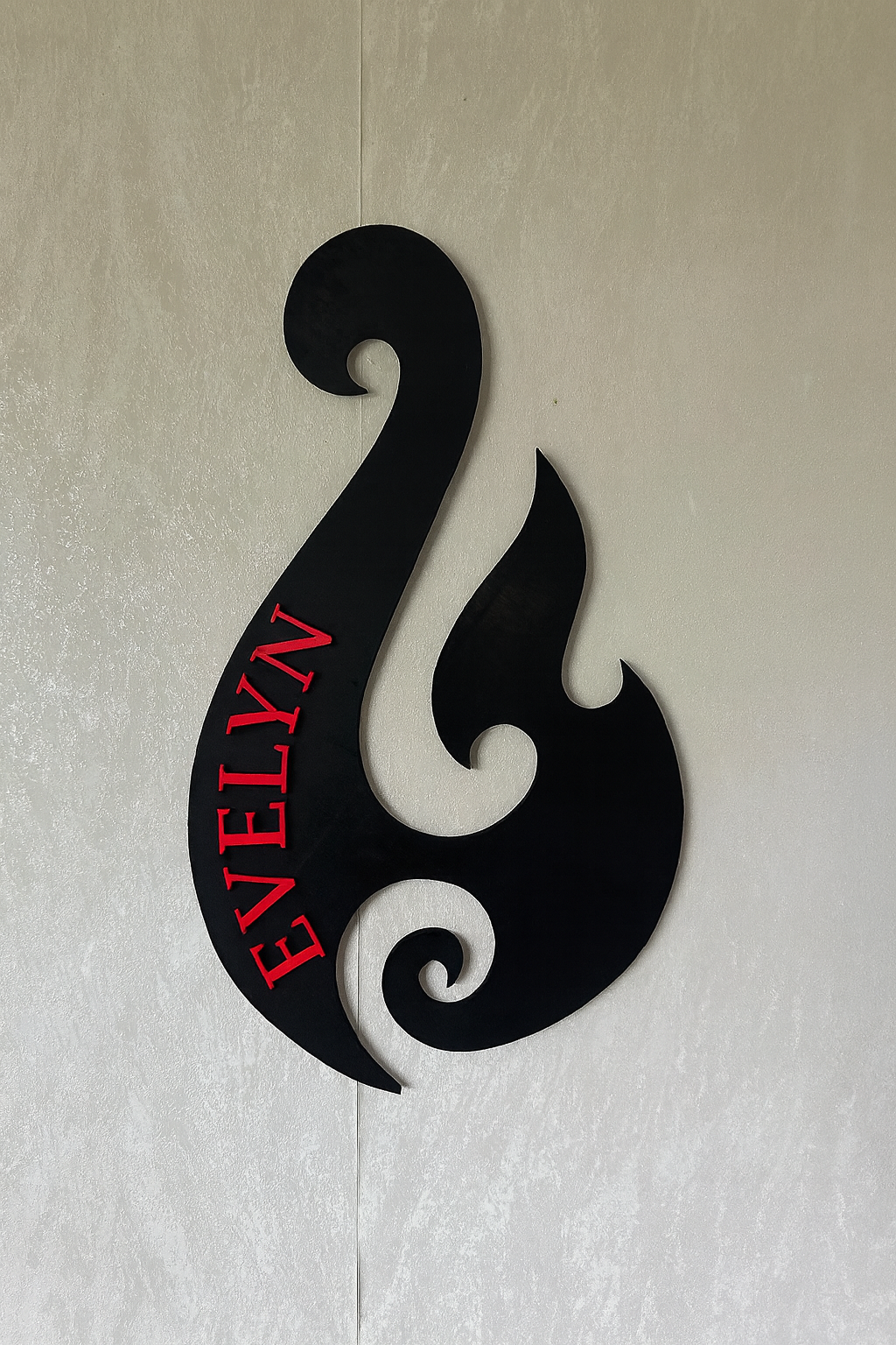 Maori Hook Design - Laser Wood Designs