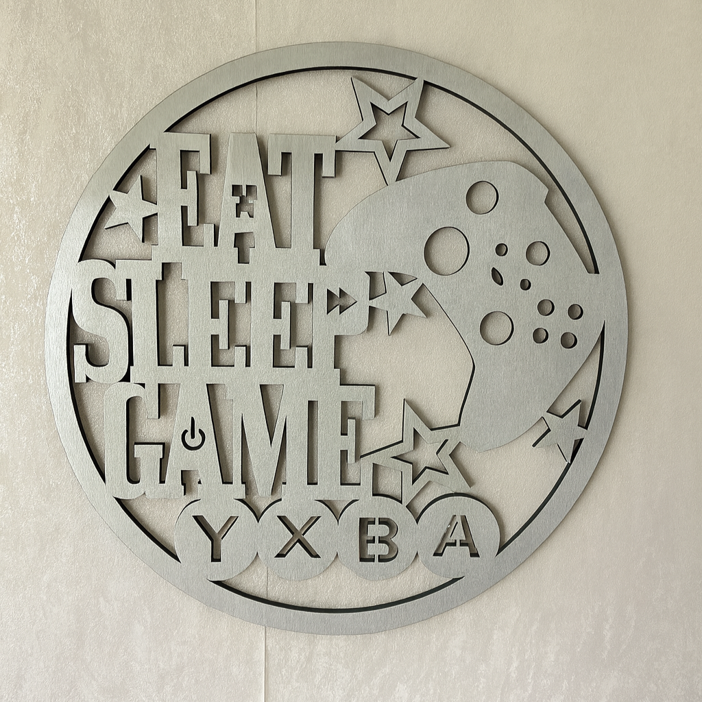 Eat Sleep Game - Laser Wood Designs