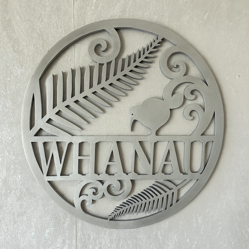 Whanau Wall Art - Laser Wood Designs