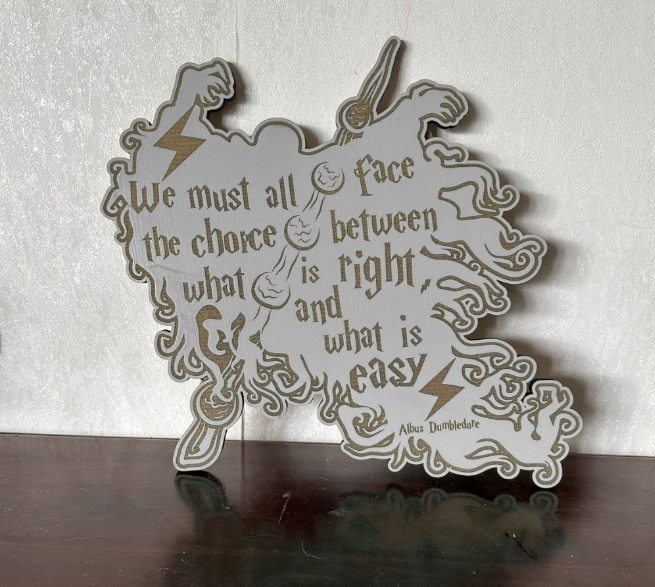 Choices - Laser Wood Designs